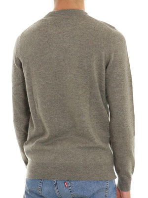 Lyle & Scott Maglione Girocollo Uomo Mod. KN2114VC LANA Y356 Beige