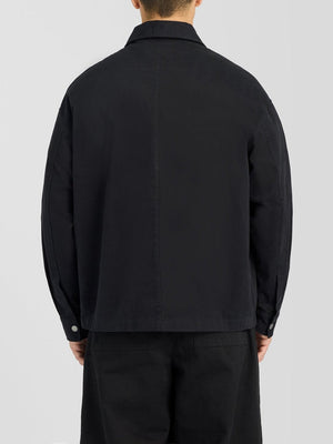 Lyle & Scott Camicia Manica Lungal Uomo Mod. LW2504V OVERSHIRT Z865 Nero