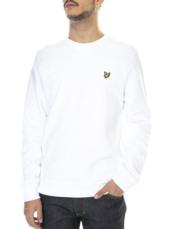 Lyle & Scott Felpa G Uomo Mod. ML1131V 626 Bianco