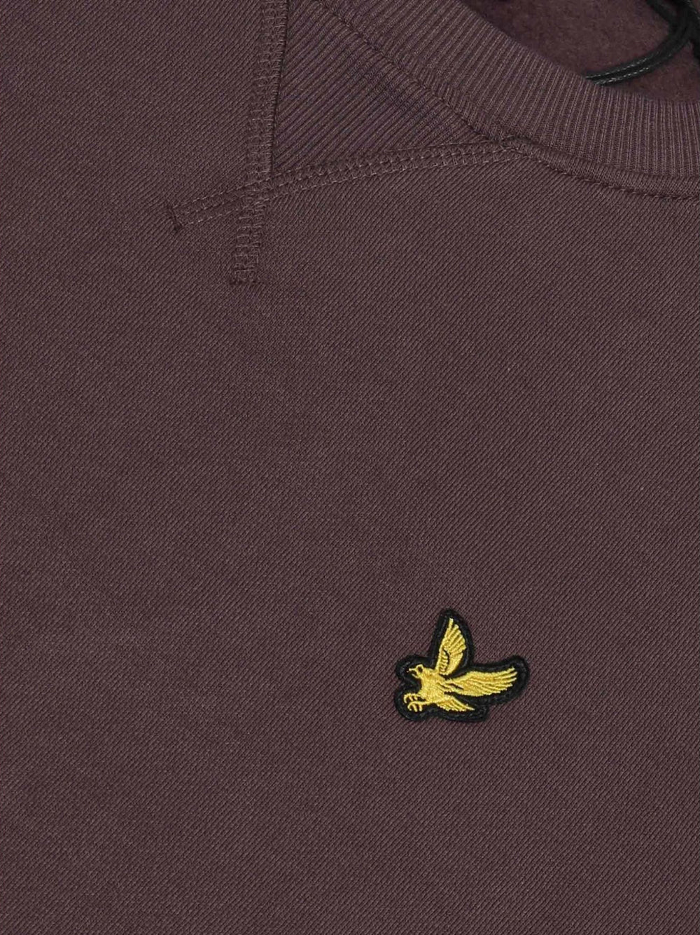 Lyle & Scott Felpa Girocollo Uomo Mod. ML1131V Y176 Moro