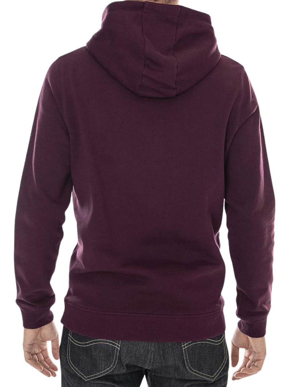 Lyle & Scott Felpa cappuccio Uomo Mod. ML1139V Z562 Bordeau