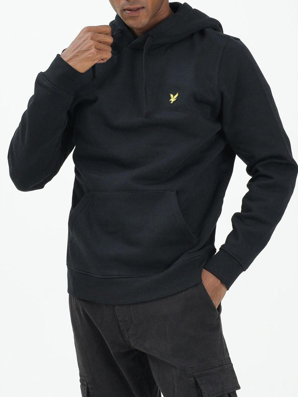 Lyle & Scott Felpa cappuccio Uomo Mod. ML1139V Z865 Nero