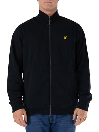 Lyle & Scott Felpa Zip Uomo Mod. ML2148V Z865 Nero
