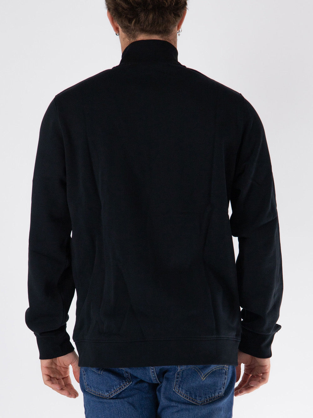 Lyle & Scott Felpa Zip Uomo Mod. ML2148V Z865 Nero