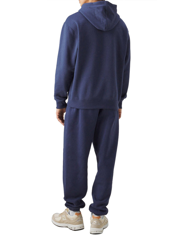 New Balance Felpa cappuccio Uomo Mod. MT41511 NNY Blu