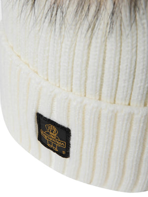 Refrigiwear Cappello Donna Mod. B05508 SNOWFLAKE A00010 Panna