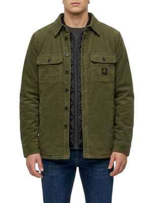 Refrigiwear Camicia Manica Lunga Uomo Mod. C17600 YUNGLE E04380 Verde