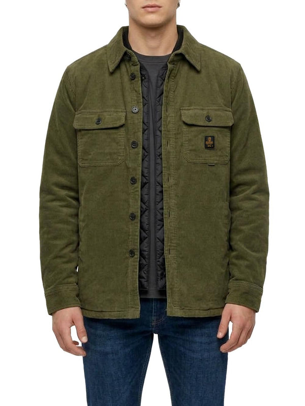 Refrigiwear Camicia Manica Lunga Uomo Mod. C17600 YUNGLE E04380 Verde