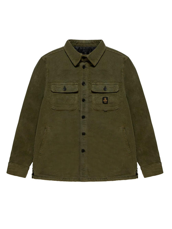 Refrigiwear Camicia Manica Lunga Uomo Mod. C17600 YUNGLE E04380 Verde