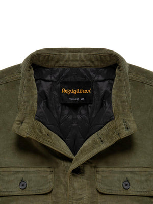 Refrigiwear Camicia Manica Lunga Uomo Mod. C17600 YUNGLE E04380 Verde