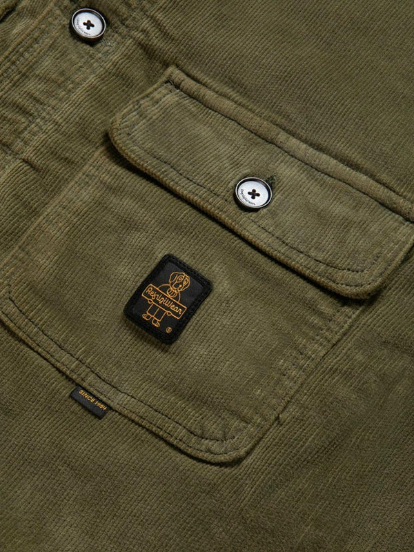 Refrigiwear Camicia Manica Lunga Uomo Mod. C17600 YUNGLE E04380 Verde