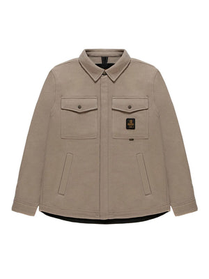Refrigiwear Camicia Manica Lunga Uomo Mod. G82800 CLINT A00140 Taupe