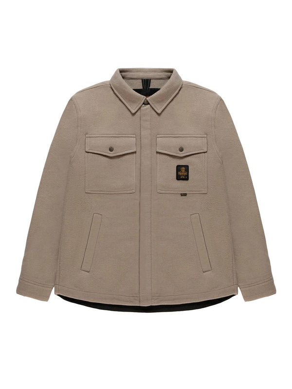 Refrigiwear Camicia Manica Lunga Uomo Mod. G82800 CLINT A00140 Taupe