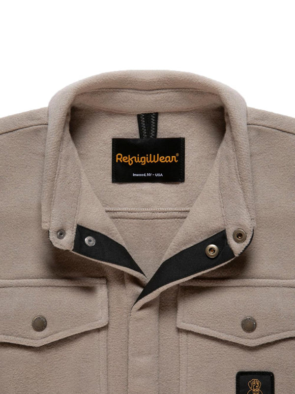 Refrigiwear Camicia Manica Lunga Uomo Mod. G82800 CLINT A00140 Taupe