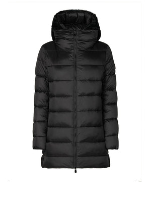 Save The Duck Giubbotto lungo Donna Mod. 40280W MATILDA JADE 10000 Nero
