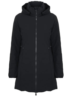 Save The Duck Giubbotto lungo Donna Mod. D40060W RACHEL MATT 10000 Nero