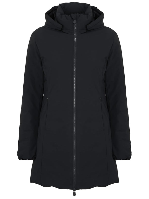 Save The Duck Giubbotto lungo Donna Mod. D40060W RACHEL MATT 10000 Nero