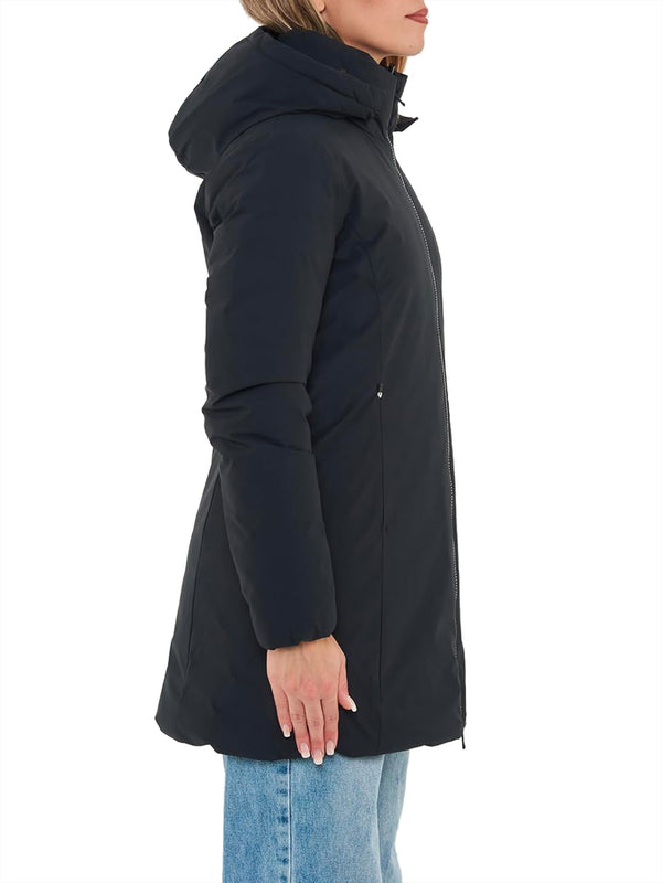Save The Duck Giubbotto lungo Donna Mod. D40060W RACHEL MATT 10000 Nero