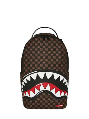 Sprayground Zaino UNISEX Mod. 910B8634NSZ SHARKS IN PARIS WTF MARRONE Marrone
