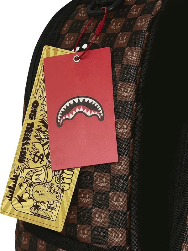 Sprayground Zaino UNISEX Mod. 910B8634NSZ SHARKS IN PARIS WTF MARRONE Marrone