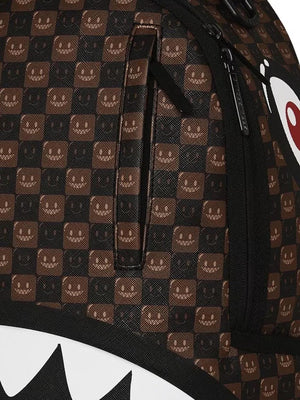 Sprayground Zaino UNISEX Mod. 910B8634NSZ SHARKS IN PARIS WTF MARRONE Marrone