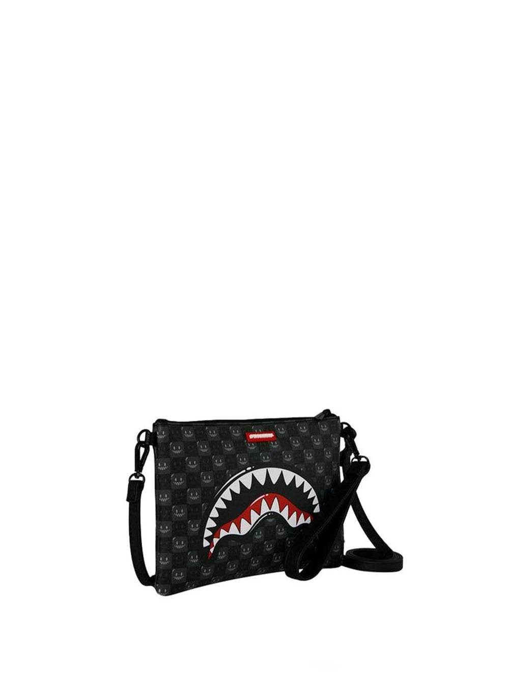 Sprayground Borsa Pochette UNISEX Mod. 910B9318NSZ SHARKS IN PARIS WTF NERO Nero