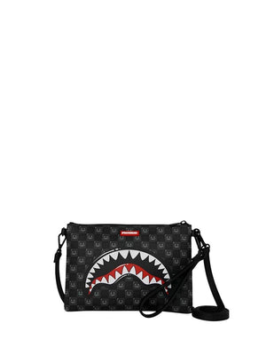 Sprayground Borsa Pochette UNISEX Mod. 910B9318NSZ SHARKS IN PARIS WTF NERO Nero