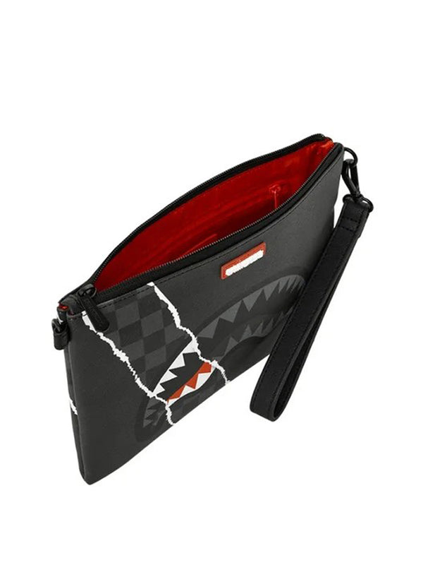Sprayground Borsa Pochette UNISEX Mod. 910B9350NSZ CENTER RIP NERO Nero