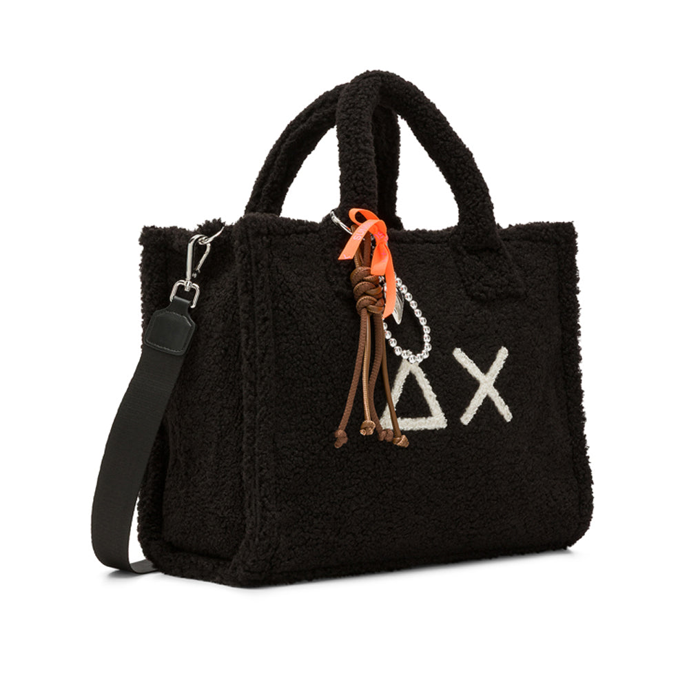 Sun68 Borsa Donna Mod. CPW46208 CALI MIDI TEDDY 11 Nero