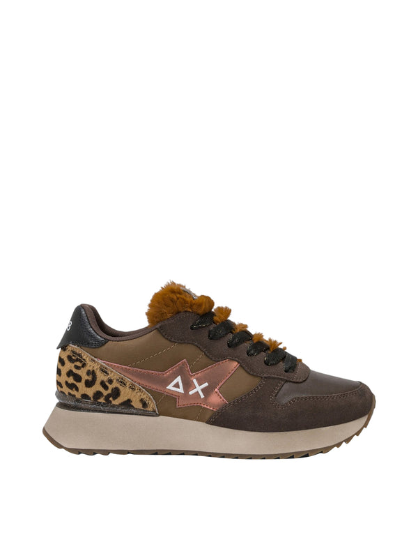 Sun68 Sneakers Donna Mod. CPZ46224 STARGIRL ANIMALIER 08 Moro