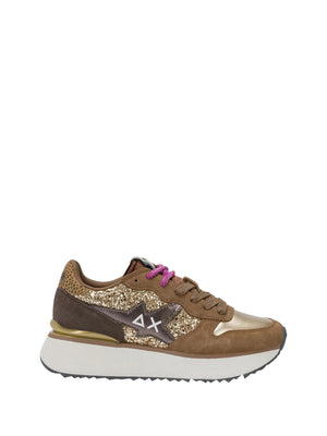 Sun68 Sneakers Donna Mod. CPZ46230 BIG STARGIRL GLITTER 43 Oro