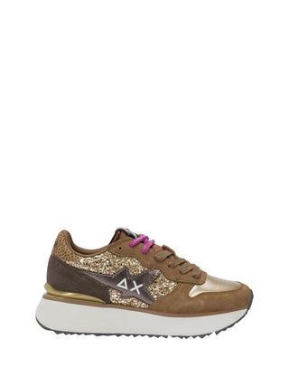Sun68 Sneakers Donna Mod. CPZ46230 BIG STARGIRL GLITTER 43 Oro