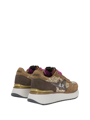 Sun68 Sneakers Donna Mod. CPZ46230 BIG STARGIRL GLITTER 43 Oro