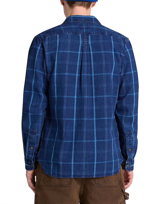 Timberland Camicia m/l Uomo Mod. TBC0YH81 AIK1 Blu