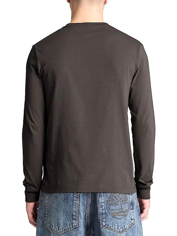 Timberland T-shirt m/l Uomo Mod. TBC0YHBT CN11 Cuoio