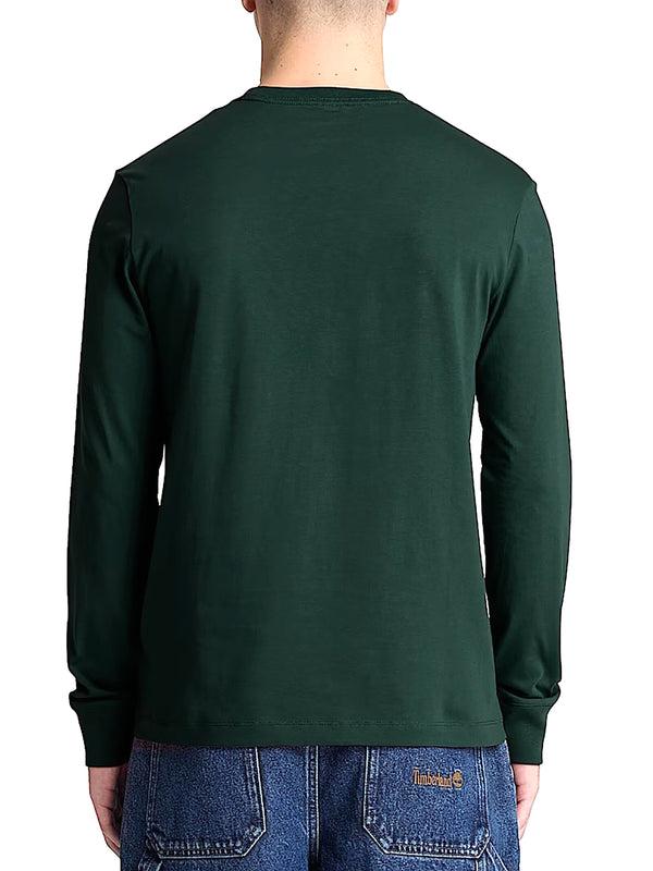 Timberland T-shirt m/l Uomo Mod. TBC0YHBT EA11 Verde