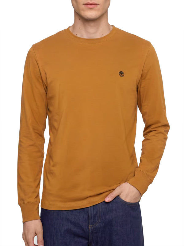 Timberland T-shirt m/l Uomo Mod. TBC0YHBT P471 Ocra
