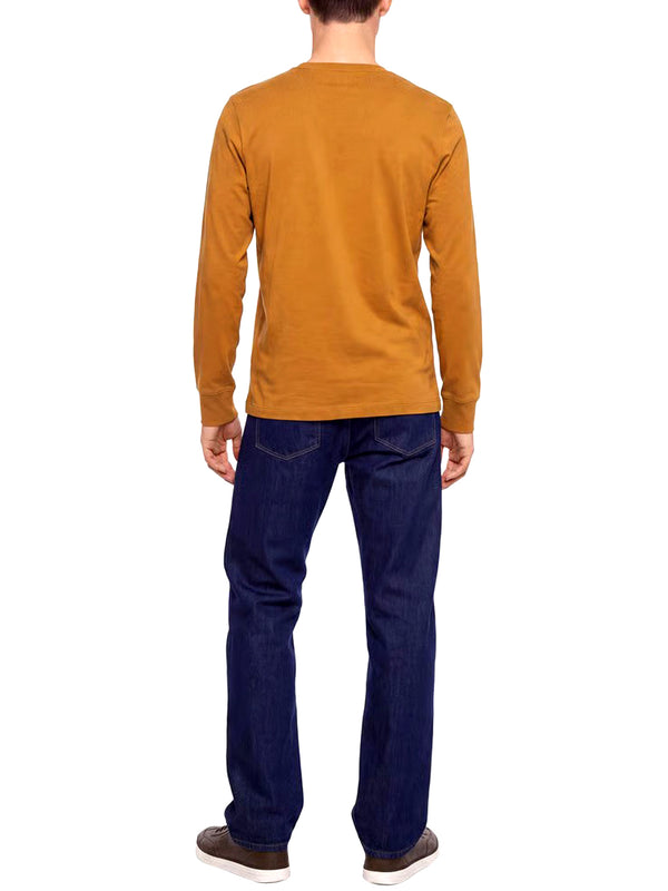 Timberland T-shirt m/l Uomo Mod. TBC0YHBT P471 Ocra