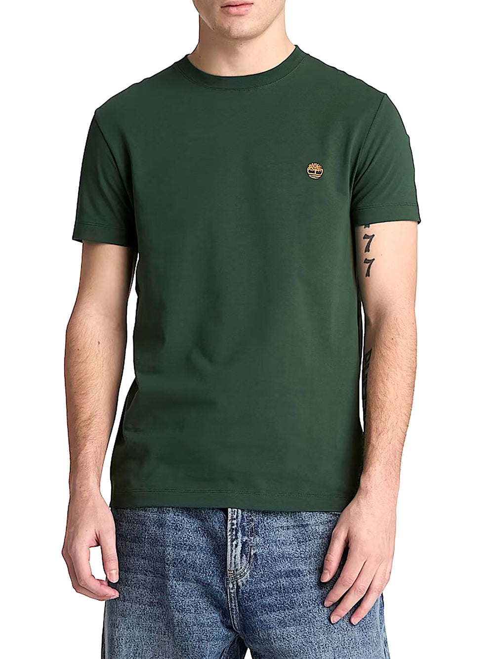 Timberland T-shirt Uomo Mod. TBC0YHBU 3981 Verde