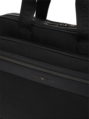 Tommy Hilfiger Borsa UNISEX Mod. AM0AM14445 BDS Nero