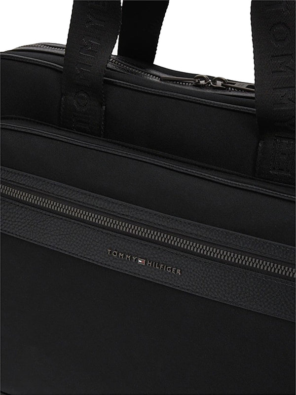 Tommy Hilfiger Borsa UNISEX Mod. AM0AM14445 BDS Nero