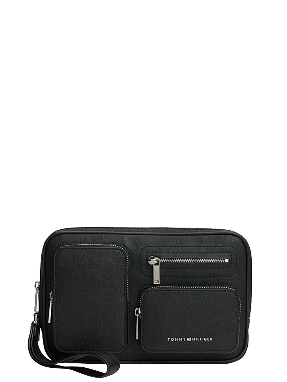 Tommy Hilfiger Pochette Uomo Mod. AM0AM14482 BDS Nero