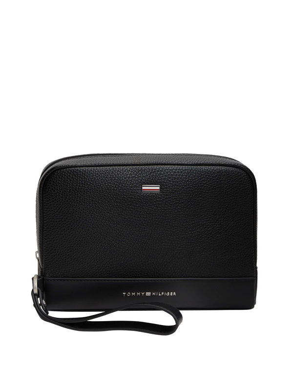 Tommy Hilfiger Pouchette Uomo Mod. AM0AM14484 BDS Nero