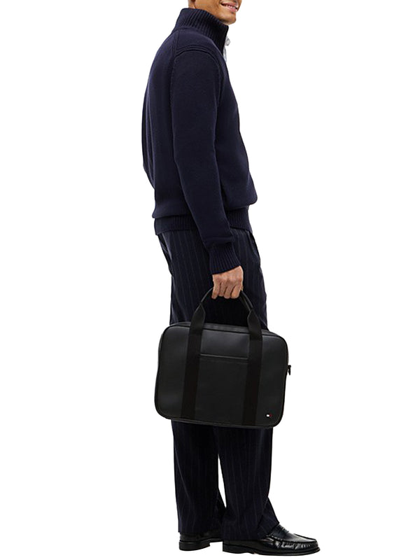 Tommy Hilfiger Borsa UNISEX Mod. AM0AM14727 BDS Nero