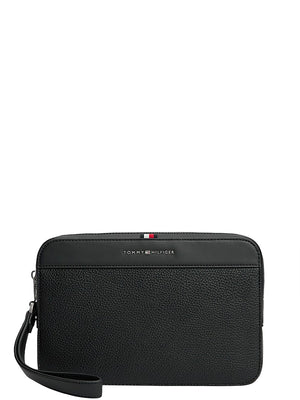 Tommy Hilfiger Borsa Pochette Uomo Mod. AM0AM14822 BDS Nero