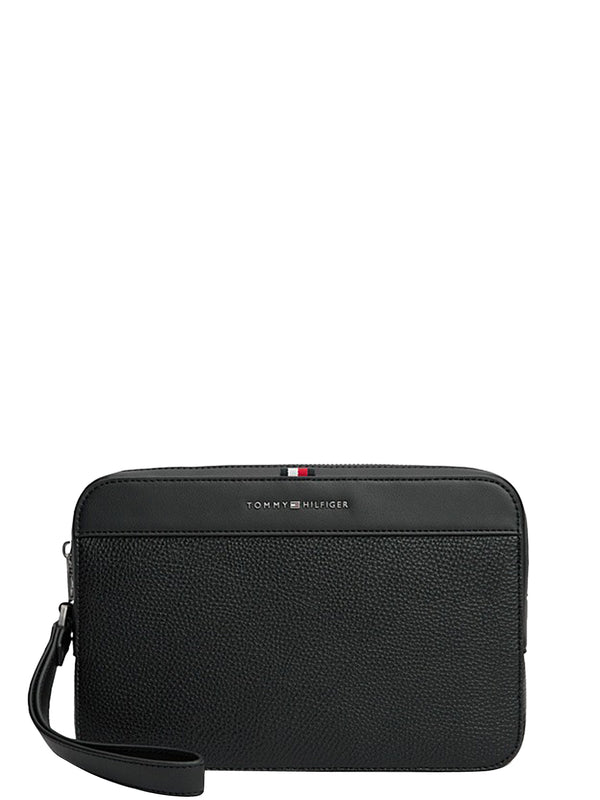 Tommy Hilfiger Borsa Pochette Uomo Mod. AM0AM14822 BDS Nero