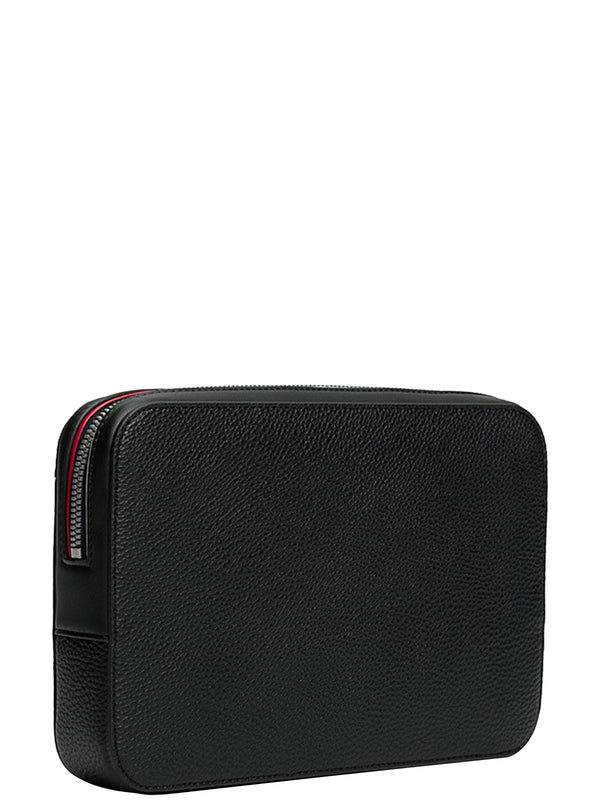 Tommy Hilfiger Borsa Pochette Uomo Mod. AM0AM14822 BDS Nero