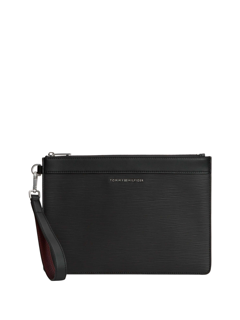 Tommy Hilfiger Borsa Pochette Uomo Mod. AM0AM14823 BDS Nero