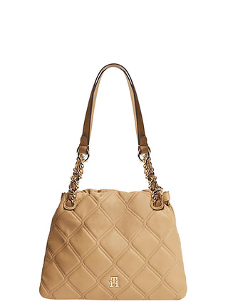 Tommy Hilfiger Borsa Donna Mod. AW0AW18716 RBL Cammello