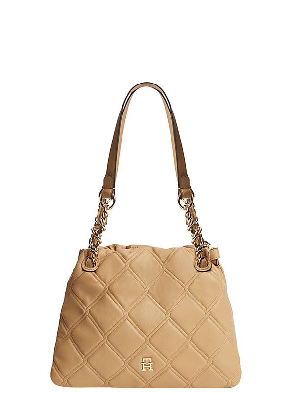 Tommy Hilfiger Borsa Donna Mod. AW0AW18716 RBL Cammello
